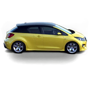 Concept Yellow Car PNG 06292024 PNG