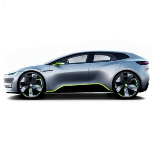 Conceptual Electric Car Design PNG Gwk PNG