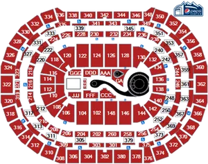 Concert Seating Chart Katy Perry PNG image