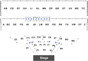 Concert Seating Chart Overview PNG image