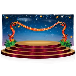 Concert Stage Under Stars Png 30 PNG image