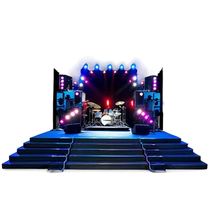 Concert Stage With Crowd Png 12 PNG image