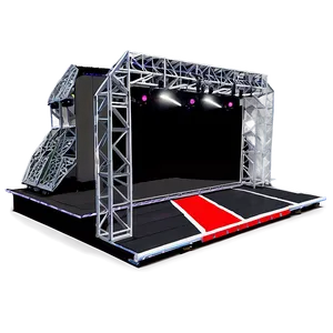 Concert Stage With Ramps Png 11 PNG image