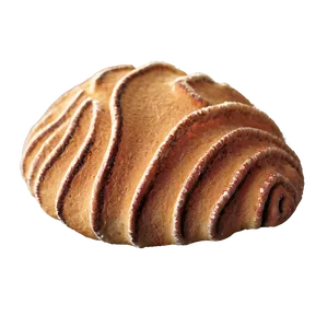 Concha With Cinnamon Sugar Png 06122024 PNG image