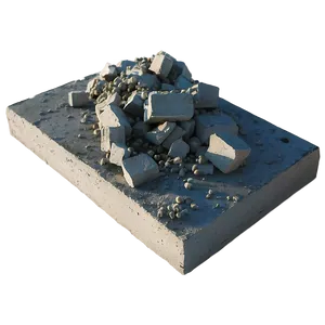 Concrete Demolition Debris PNG 95 PNG