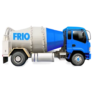 Concrete Mixer Truck PNG 05242024