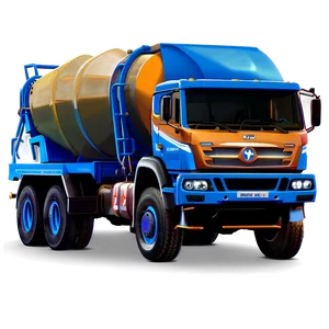 Concrete Mixer Truck PNG Qjq96