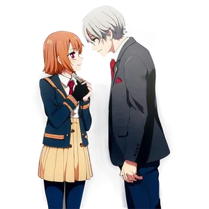 Confession Scene Anime Blush Png 52 PNG image