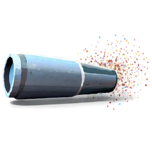 Confetti Cannon PNG Bjt64