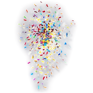 Confetti Colors Explosion PNG 06292024 PNG