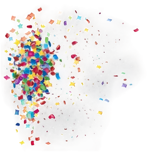 Confetti Colors Explosion PNG Ypa64 PNG