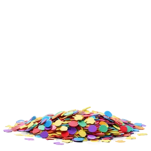 Confetti Of Many Colors PNG Njs PNG