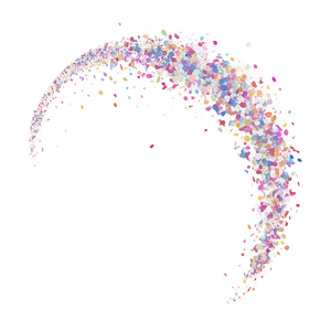 Confetti Wave Png 48 PNG image