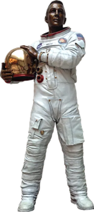 Confident Astronautwith Helmet