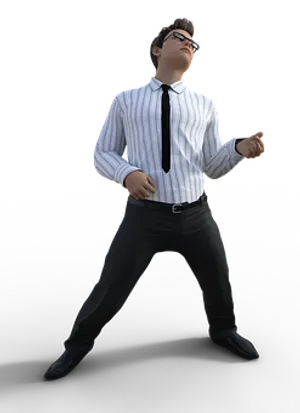 Confident Businessman Pose