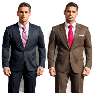 Confident Man In Suit Png Smf65 PNG image