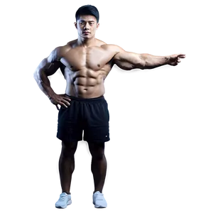Confident Muscle Man PNG 06252024 PNG