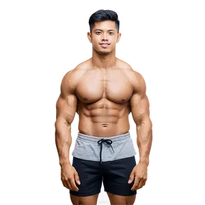 Confident Muscle Man Png 23 PNG image