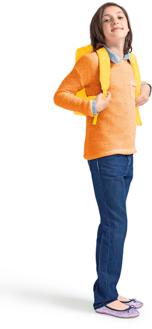 Confident Studentwith Backpack