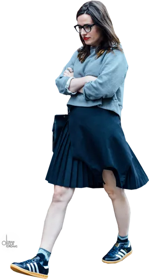 Confident Woman Casual Style