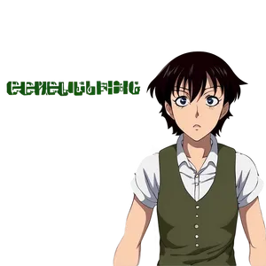 Confused Anime Character PNG Aqj