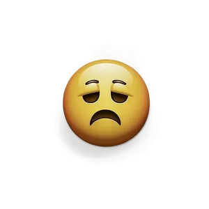 Confused Emoji Reaction Facebook Png Gls PNG image