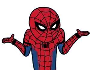 Confused Spiderman Meme.png PNG image