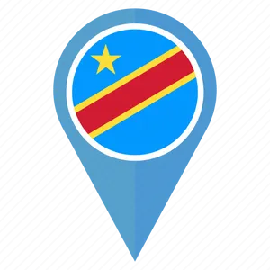 Congo Location Icon PNG image