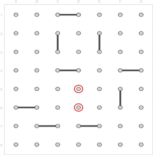 Connect Dots Game Board PNG image