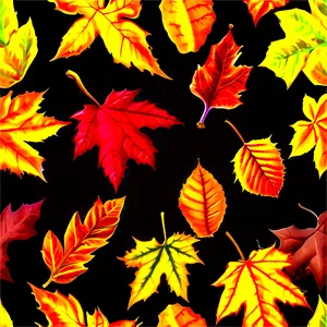 Connecticut Autumn Leaves PNG 8