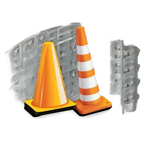 Construction Cone PNG 05242024
