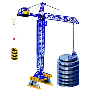 Construction Crane PNG 05242024