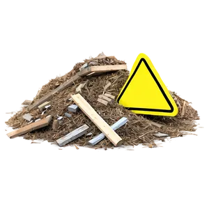 Construction Debris Pile Png 05242024 PNG image