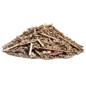 Construction Debris Pile PNG Jom44 PNG