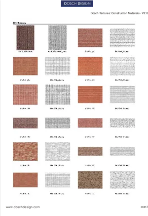 Construction Material Textures Dosch Design PNG