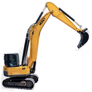 Construction Site Backhoe PNG Wno28 PNG