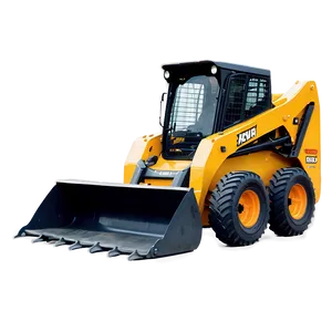 Construction Skid Steer Machine PNG 8