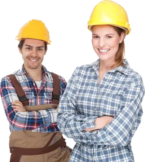 Construction Team Portrait PNG image