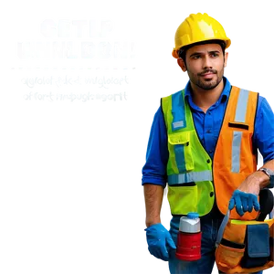 Construction Worker Break PNG Etm PNG
