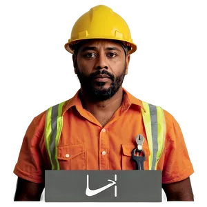 Construction Worker Silhouette PNG Jsi