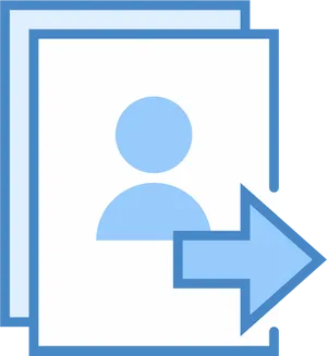 Contact Transfer Icon PNG image