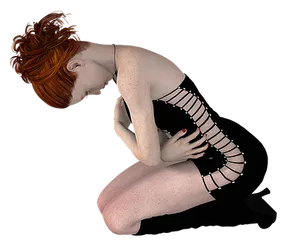 Contemplative_ Figure_with_ Corset