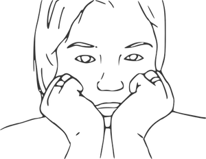Contemplative Person Silhouette