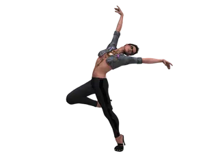 Contemporary Dancer Pose