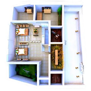 Contemporary Floor Plan PNG 06262024
