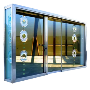 Contemporary Glass Door PNG Swo