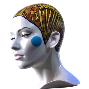 Contemporary Mannequin Head Art PNG Jgi1 PNG
