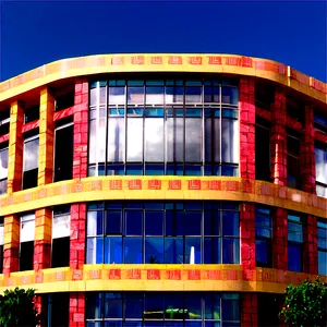 Contemporary Office Building PNG Cou