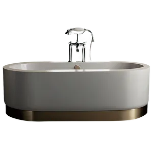 Contemporary Oval Bathtub PNG Skm PNG