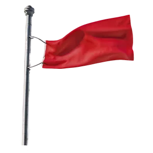 Contemporary Red Flag Style PNG Buu PNG
